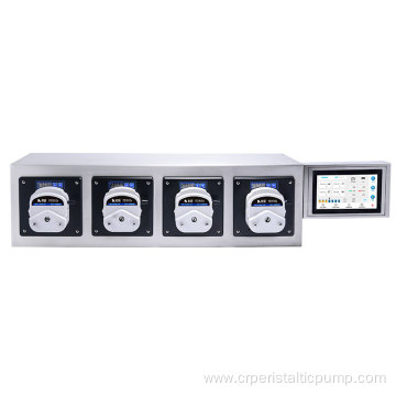 Peristaltic Pump System with 4 Channels